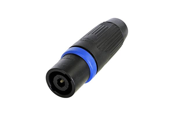 NEUTRIK Fiche speakON mâle noire étanche