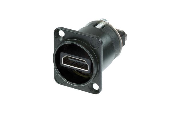 NEUTRIK Traversée HDMI 1.4 étanche série D noire