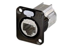 NEUTRIK embase ETHERCON/IDC Cat.6A série D noire