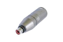 Neutrik Adaptateur XLR mâle - RCA femelle