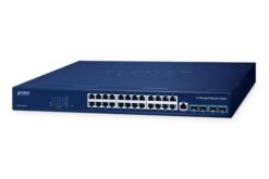 Switch L3, 24x10/100/1000Base-TX, 4 x SFP+ 10G, rackable 19P