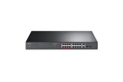 TP-Link TL-SL1218MP Switch 16P 10/100 PoE+192W 2 Giga 2 SPF