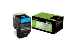 Toner LEXMARK 80C20C0 802C - Cyan